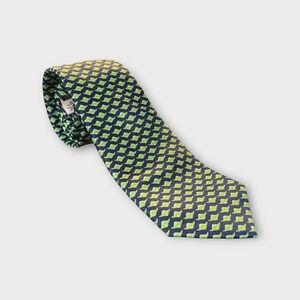 Star Wars Yoda Tie Green Navy Blue LucasFilm Ltd Men's Movie Comic Con Cosplay
